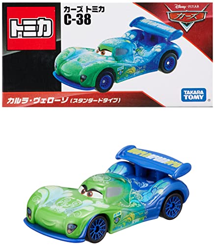 Takara Tomy Disney Cars Tomica C-38 Carla Veloso (Standard Type) Miniature Car_1