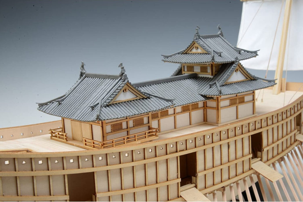 Woody Joe 1/100 scale Atakebune Wooden Model Assembly Kit Large warship NEW_5