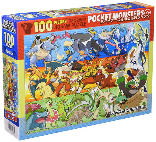 Beverly TV Anime Pokemon Jigsaw Puzzle Partner Type? 100 Pieces 100-030 NEW_1