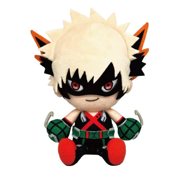 Bandai My Hero Academia Chibi Plush Doll Katsuki Bakugo H150mm Polyester 2576_1