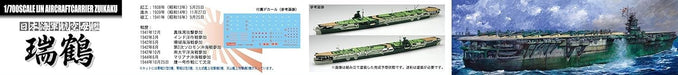 Fujimi 1/700 Japanese Navy Aircraft Carrier Zuikaku 1944 Special No.50 Model Kit_4