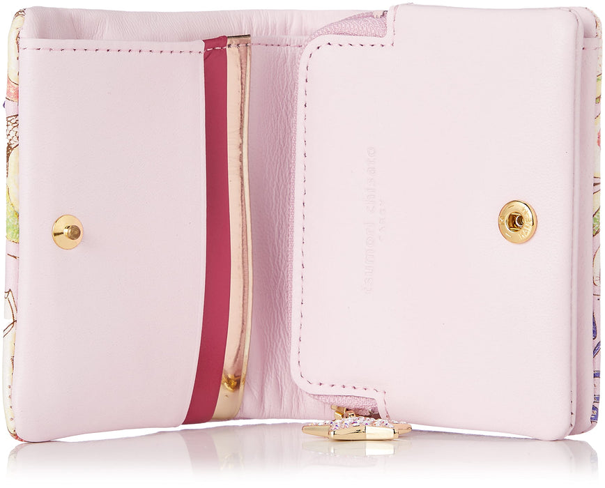 Tsumori Chisato wallet Happy Staff Women's Lavender Made in Japan 57525-41 NEW_3