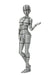 S.H.Figuarts Body-chan Kentaro Yabuki Wireframe Gray Color Ver. Figure BAS63300_1