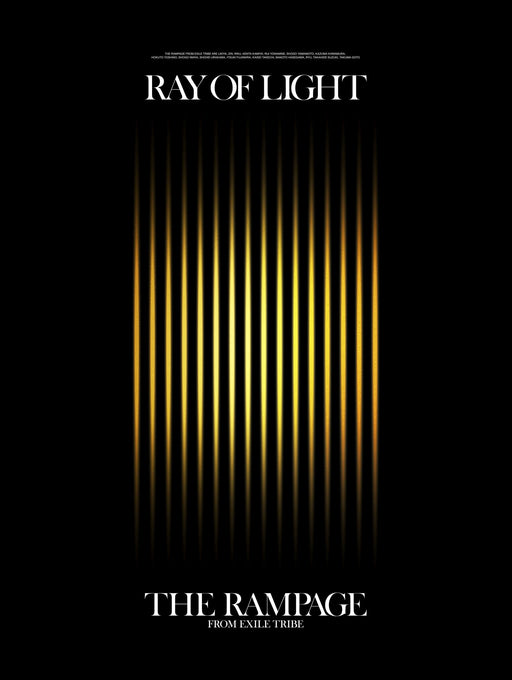 THE RAMPAGE from EXILE TRIBE RAY OF LIGHT [3CD+2Blu-ray Disc] RZCD-77506 NEW_1