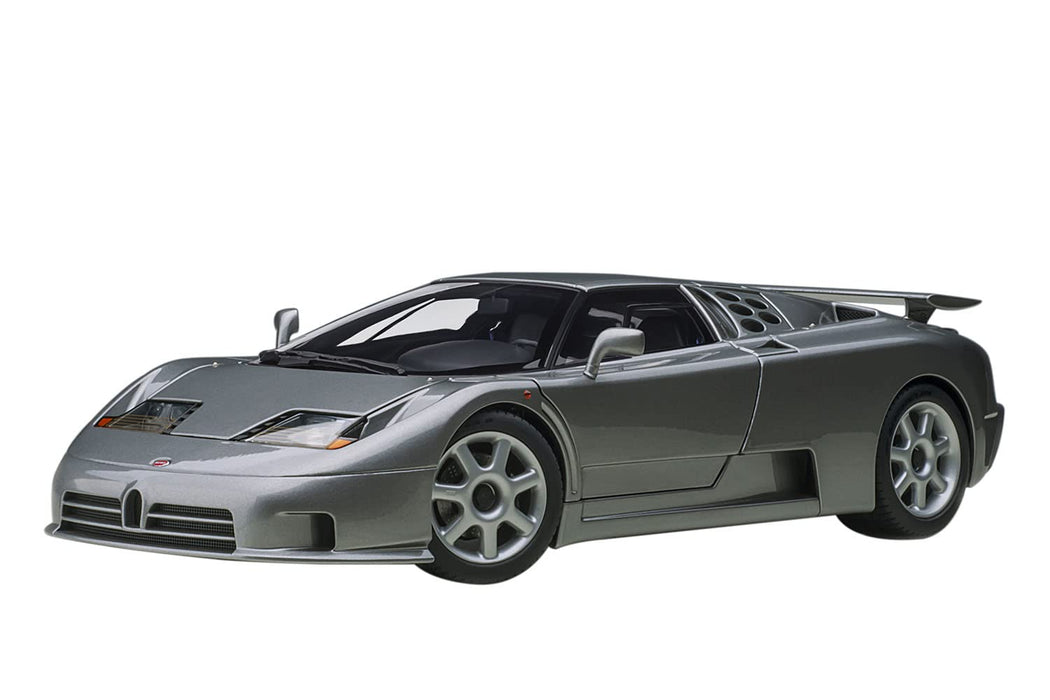 AUTOart 1/18 BUGATTI EB110 SS Silver Metallic 70916 Diecast Miniature Car NEW_1