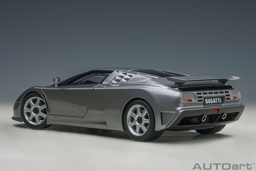 AUTOart 1/18 BUGATTI EB110 SS Silver Metallic 70916 Diecast Miniature Car NEW_2