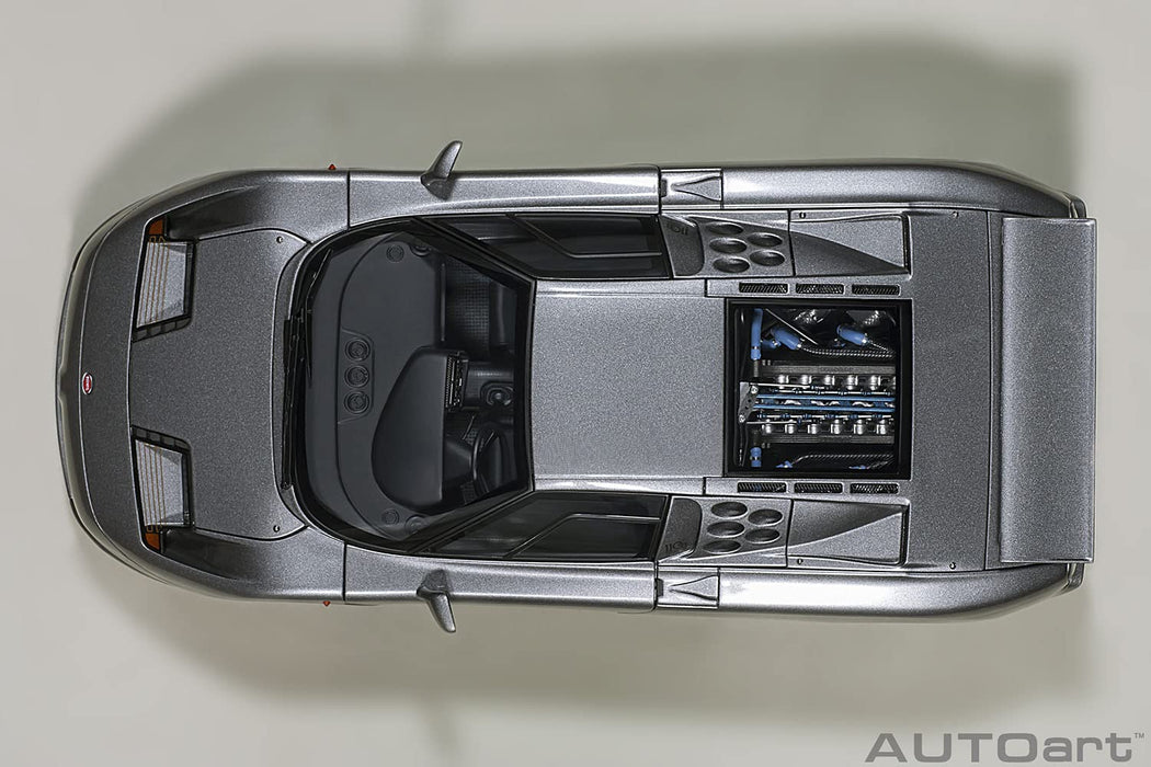 AUTOart 1/18 BUGATTI EB110 SS Silver Metallic 70916 Diecast Miniature Car NEW_7