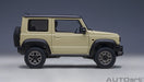 AUTOart 1/18 Suzuki Jimny Sierra JB74 Ivory Metallic/Black-Roof Model Car 78510_4
