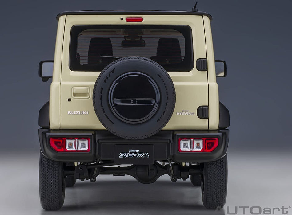 AUTOart 1/18 Suzuki Jimny Sierra JB74 Ivory Metallic/Black-Roof Model Car 78510_6