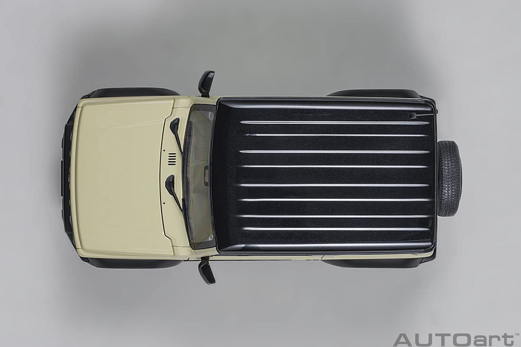 AUTOart 1/18 Suzuki Jimny Sierra JB74 Ivory Metallic/Black-Roof Model Car 78510_7