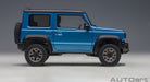 AUTOart 1/18 Suzuki Jimny Sierra JB74 Blue Metallic/Black-Roof Model Car 78507_4