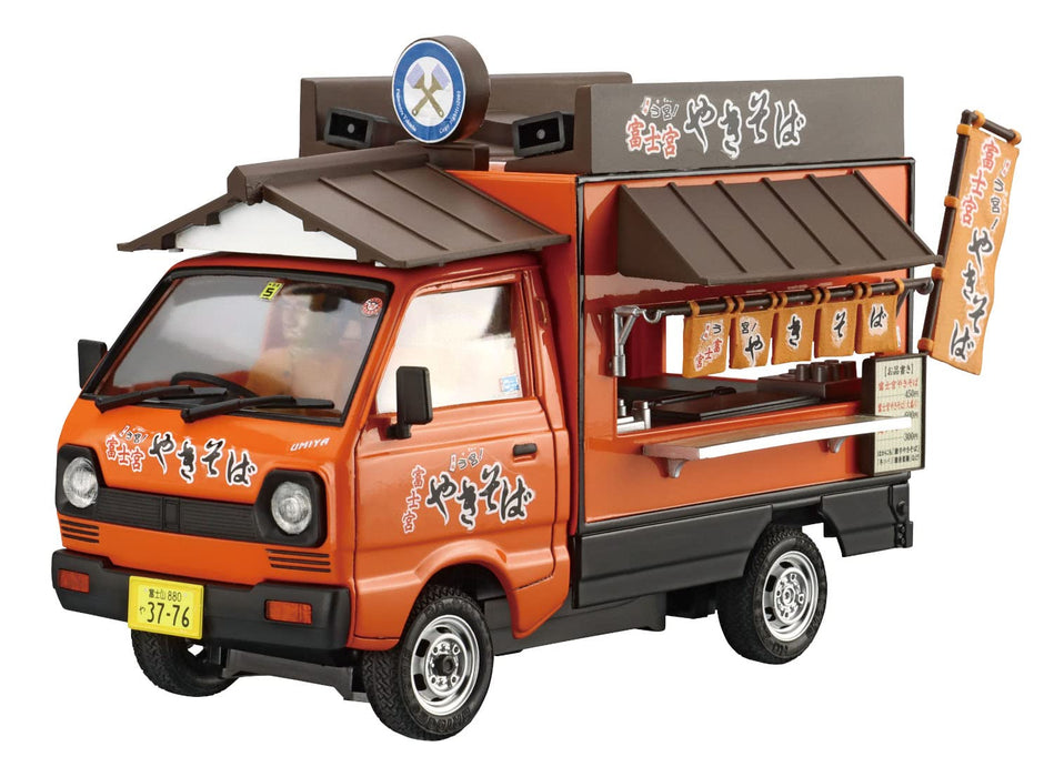 Aoshima 1/24 Mobile Sale Series No.7 Fujinomiya Yakisoba Plastic Model Kit NEW_1