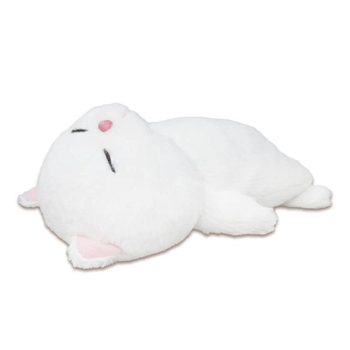 Naito Design Research Institute White Defense Cat Plush Doll Polyester 17.5cm_2