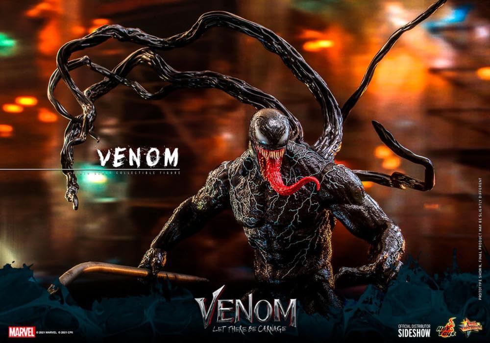 Movie Master Piece Venom: Let There Be Carnage Venom 1/6 Figure Black HT909871_5