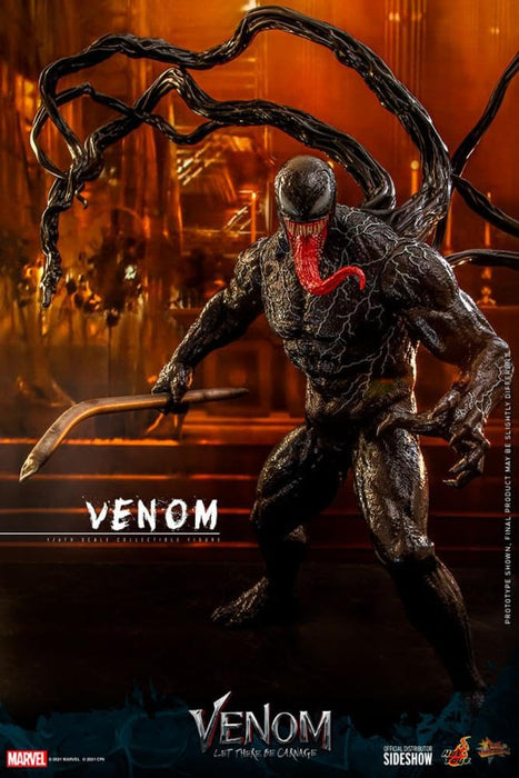 Movie Master Piece Venom: Let There Be Carnage Venom 1/6 Figure Black HT909871_7