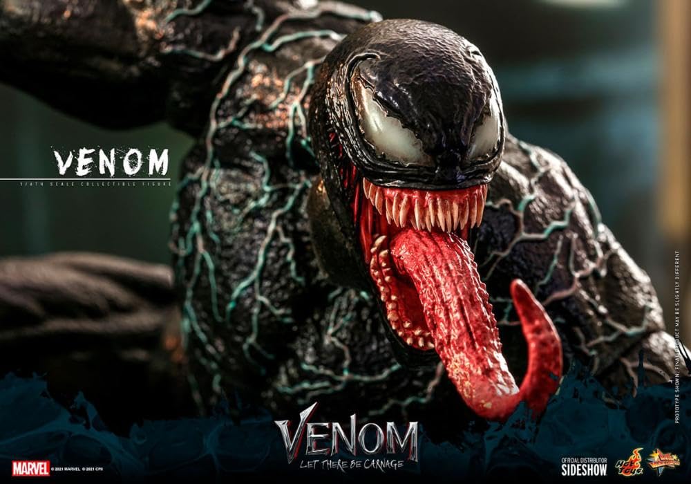 Movie Master Piece Venom: Let There Be Carnage Venom 1/6 Figure Black HT909871_8