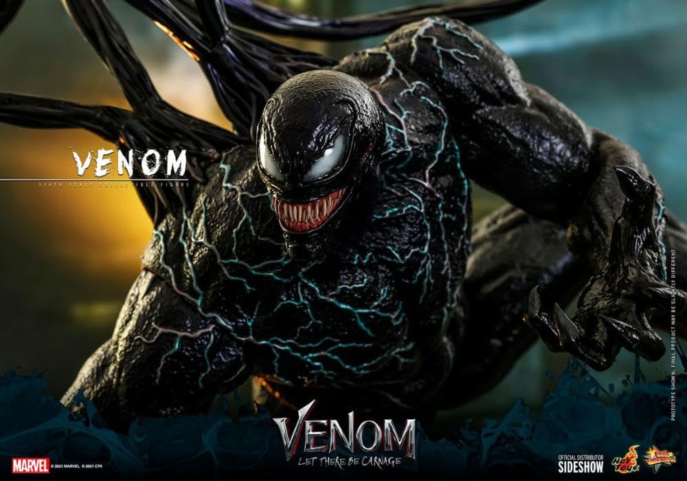 Movie Master Piece Venom: Let There Be Carnage Venom 1/6 Figure Black HT909871_9