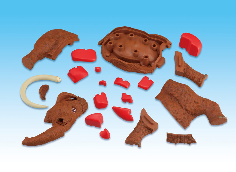MegaHouse Dismantling Puzzle Science Mammoth Restoration 37-pieces ‎MH51633 NEW_4