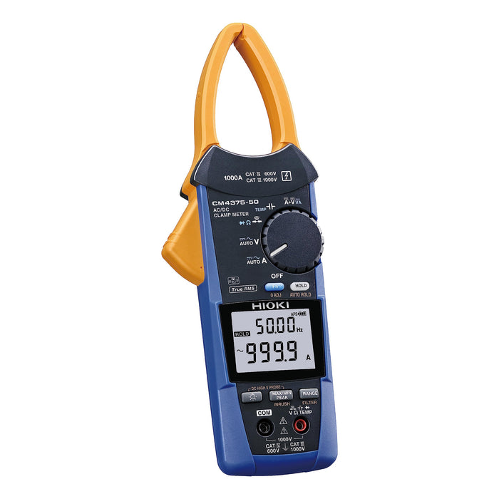 HIOKI CM4375-50 AC / DC Clamp Meter Auto Detection (AC / DC 1000A) Slim Jaws NEW_1
