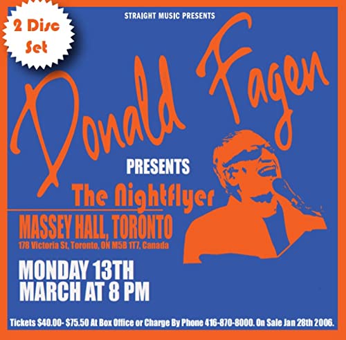 [CD] NIGHT FLYER MASSEY HALL. TORONTO, CANADA 2006 2CD Live Recording VSCD4191_1