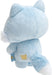 Rilakkuma Posing Plush Doll Blue Small Wolf MF45301 Soft Boa Movable gimmick NEW_9