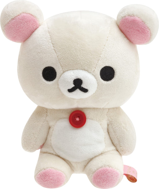 San-x Rilakkuma Posing Plush Doll Korilakkuma MF45101 190x105x75mm Movable NEW_2