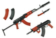 TOMYTEC 1/12 Little Armory LA079 AKMS & AKMSU TYPE Plastic Model Kit 320661 NEW_1