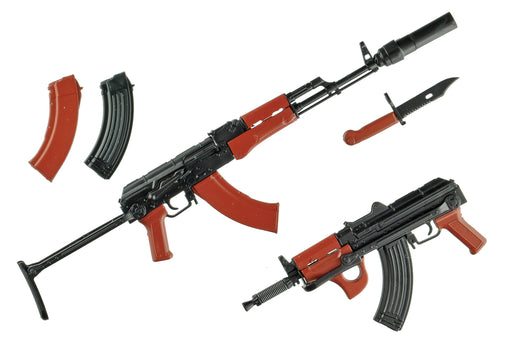 TOMYTEC 1/12 Little Armory LA079 AKMS & AKMSU TYPE Plastic Model Kit 320661 NEW_1