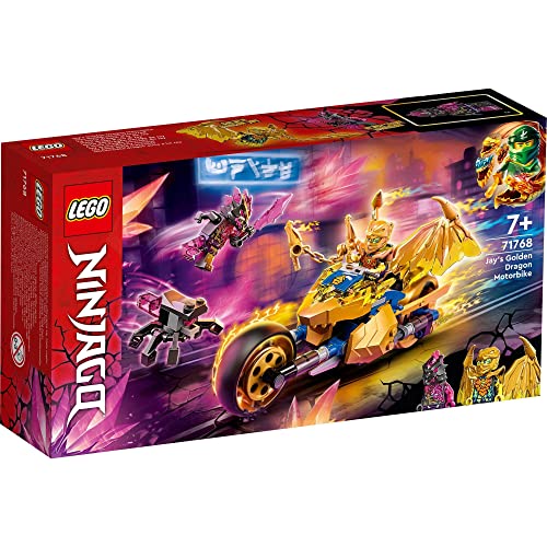 Lego Ninjago Jay's Golden Dragon Bike 71768 Toy Block Gift Ninja Boys 7+ NEW_3