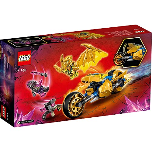 Lego Ninjago Jay's Golden Dragon Bike 71768 Toy Block Gift Ninja Boys 7+ NEW_4