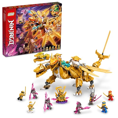 LEGO 71774 Ninjago Lloyd's Golden Ultra Dragon Toy Building Block Toy 989 pcs_1