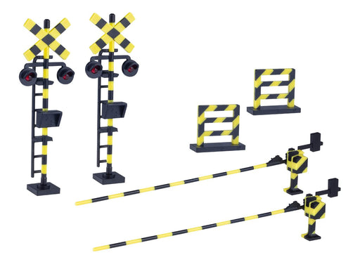 PLUM MS055 HO Gauge 1/80 Scale 2 color molding Railway Crossing Model Kit NEW_1