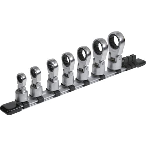TONE Wreck Ratchet Glasses Socket Set with Holder HRM307F Drive Angle 9.5mm 3/8_1