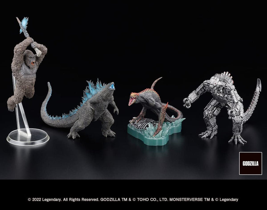 Art Spirits Hyper Modeling Godzilla Vs. Kong 2021 Figure Set of 4 BOX AT-056 NEW_6