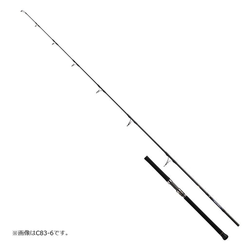 Daiwa SALTIGA C 83-4/6 SP Baitcast Rod Carbon Fiber 2.54m 2-pieces Black NEW_1