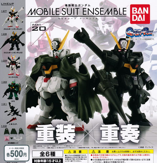 Bandai Gundam Mobile Suit Ensemble 20 Figure Set of 6 Gacha Capsule Toy NEW_1