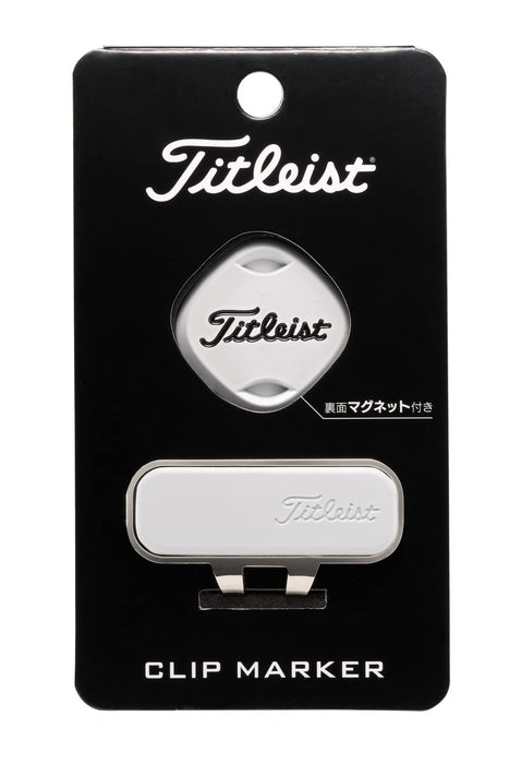 TITLEIST SS22 Golf Ball Cap & Clip Marker TA22CCMK WT White Unisex Adult NEW_3