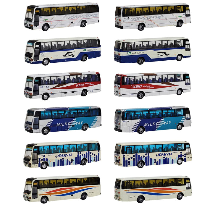 The Bus Collection Vol.30 Set of 12 Pieces BOX 321514 Plastic Diorama Supplies_2