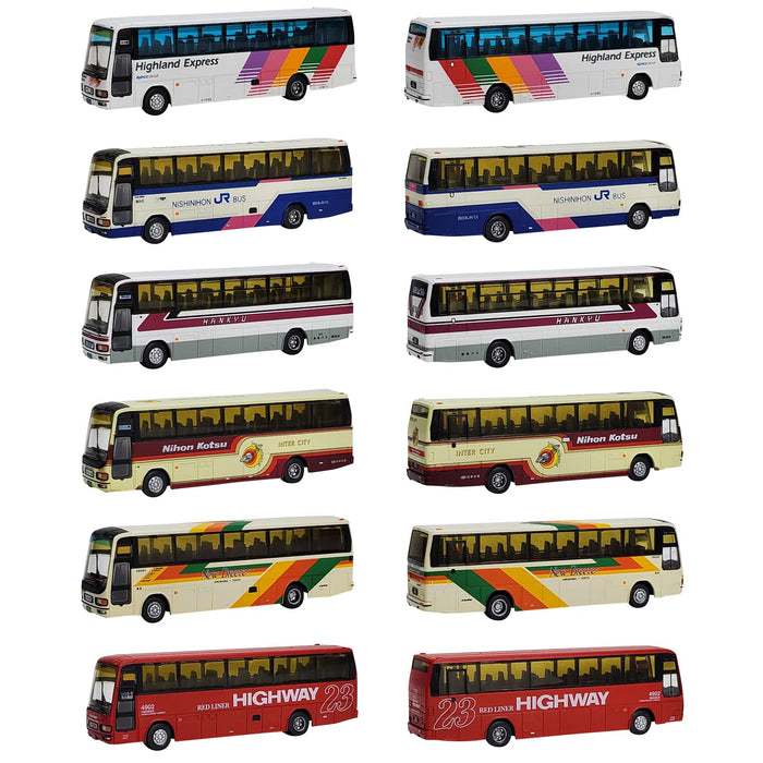 The Bus Collection Vol.30 Set of 12 Pieces BOX 321514 Plastic Diorama Supplies_3