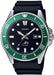 CASIO Watch Diver Watch MDV-106B-1A3V Men Green Bezel Polyurethane Band NEW_1