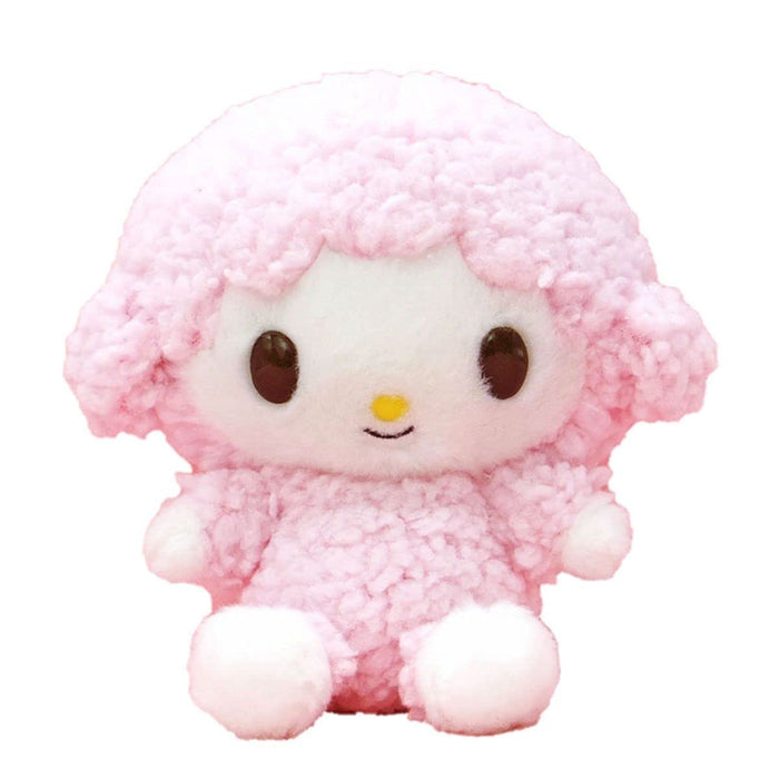 Nakajima Corporation Sanrio My Sweet Piano Fluffy Plush Doll Pink ‎172099-22 NEW_1