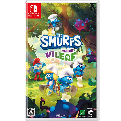 The Smurfs Mission Vileaf Nintendo Switch Game Multi-Language HAC-P-A298C NEW_1