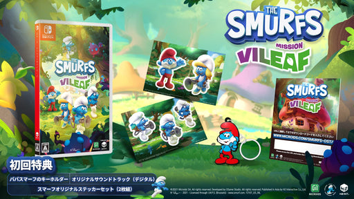 The Smurfs Mission Vileaf Nintendo Switch Game Multi-Language HAC-P-A298C NEW_2