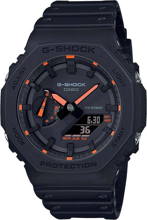 CASIO GA2100-1A4 G-SHOCK Neon Accent Watch Red Red Neo Bright LED Light NEW_1