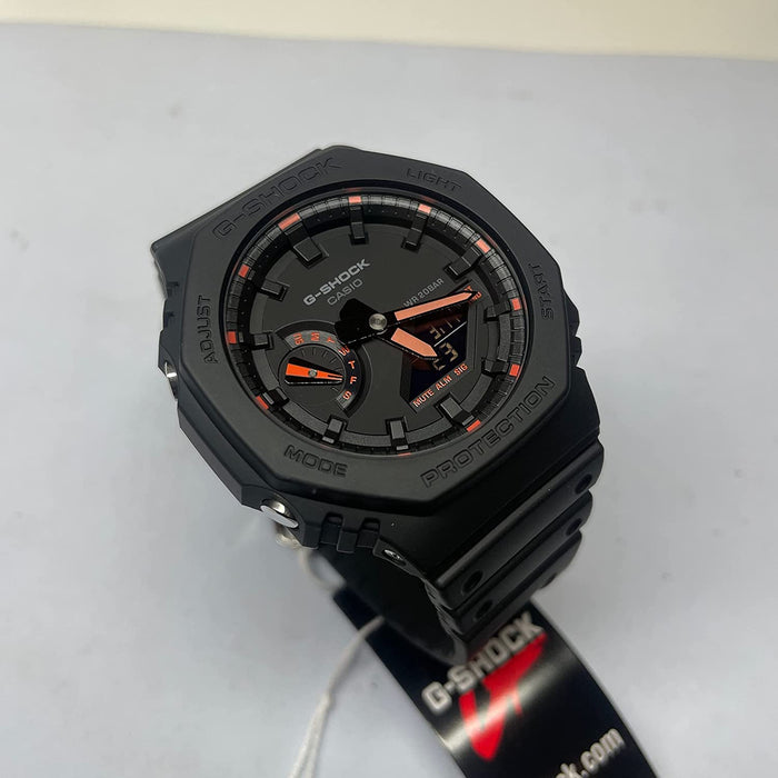 CASIO GA2100-1A4 G-SHOCK Neon Accent Watch Red Red Neo Bright LED Light NEW_4