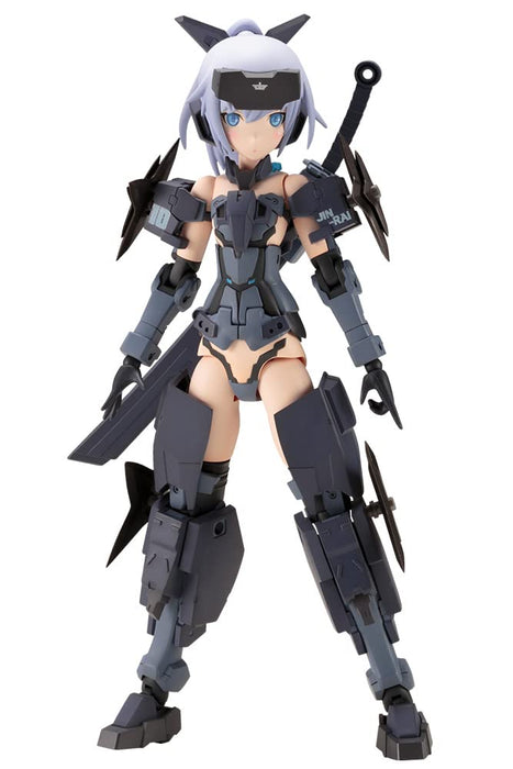 Frame Arms Girl Jyurai Indigo Ver. 150mm Non-Scale Plastic Model Kit FG018R NEW_1
