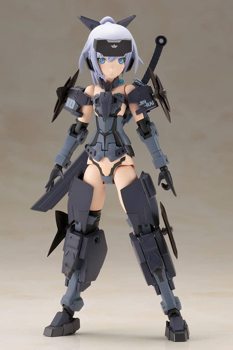 Frame Arms Girl Jyurai Indigo Ver. 150mm Non-Scale Plastic Model Kit FG018R NEW_8