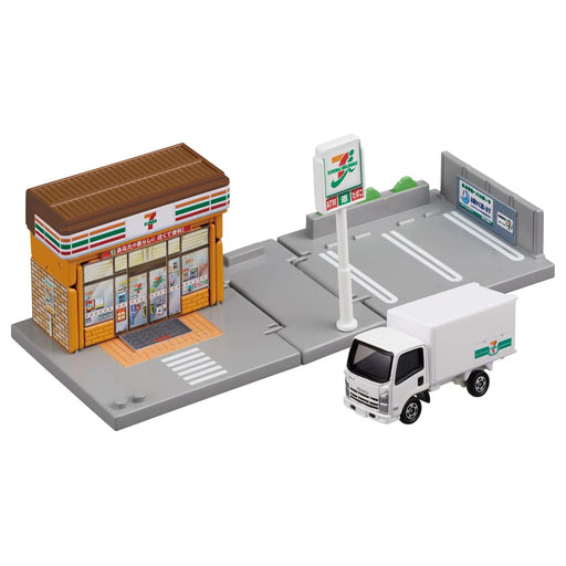 TAKARA TOMY Tomica Town Seven-Eleven with Tomica 209669 Diecast Miniature Car_1