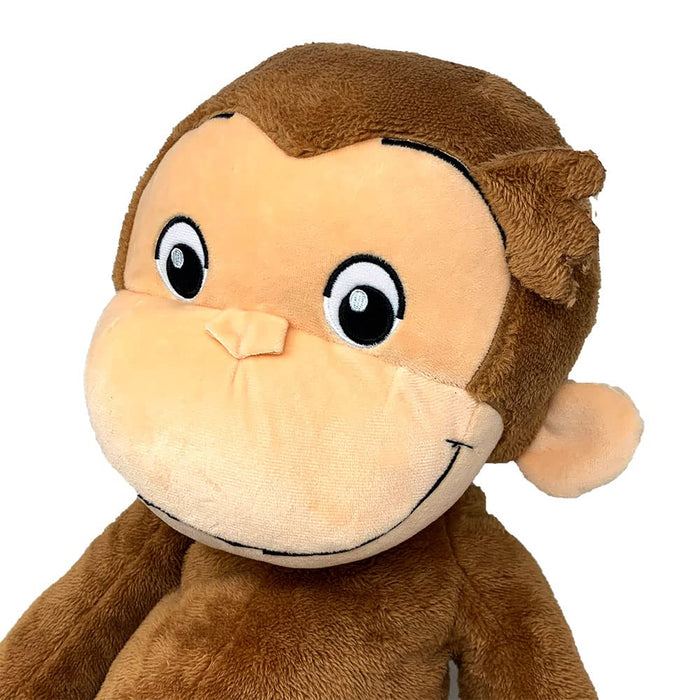 Curious George Giga jumbo Fluffy Plush Doll TAITO 50cm Official Goods Prize NEW_3