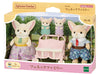 EPOCH Sylvanian Families Fennec family Doll FS-48 Father, Mother, Babies NEW_2